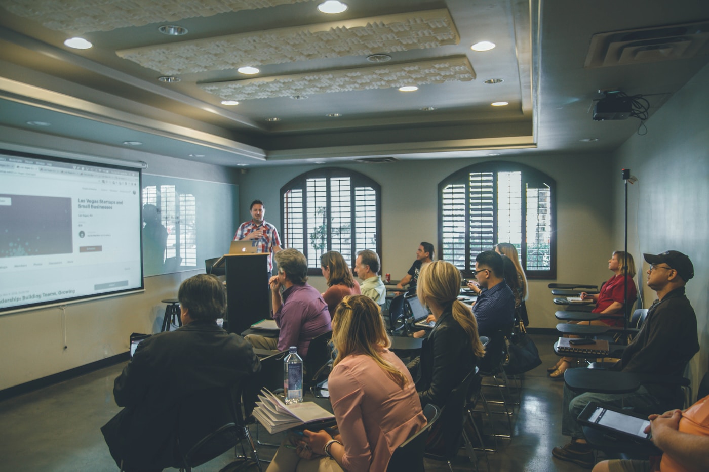 Illustrative professional training session